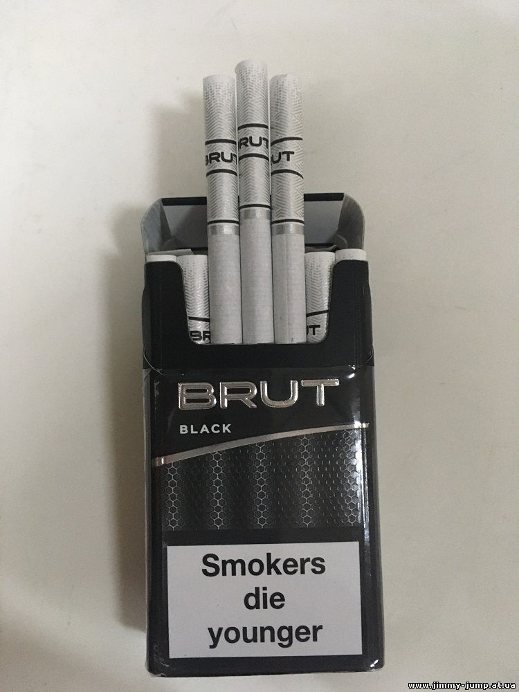 Сигареты Brut (white, black) demi