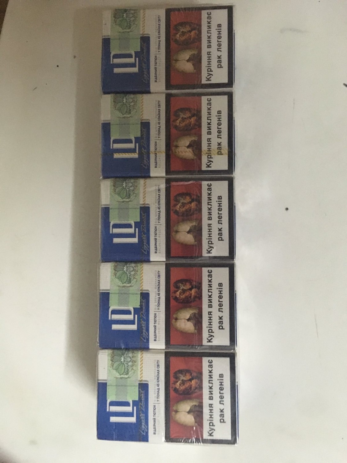 Продам сигареты с Украинским акцизом LD красный и синий