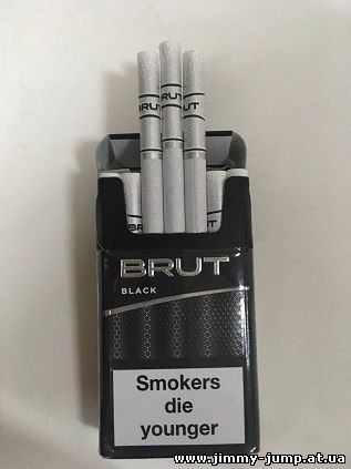 Cигареты Brut demi (white, black)