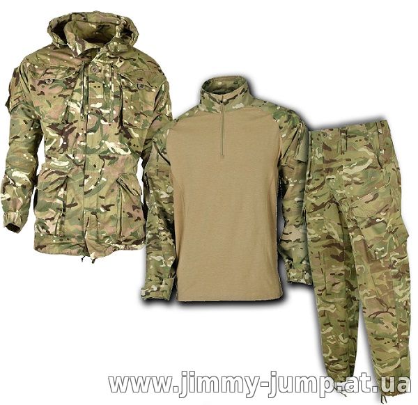 Британська військова форма НАТО парка мтп, штани мультикам, кітель мультікам, убакси Оригінал